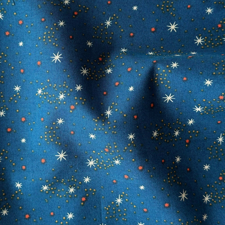 Riverbank Spark Sapphire Quilting Cotton (Made in Japan)