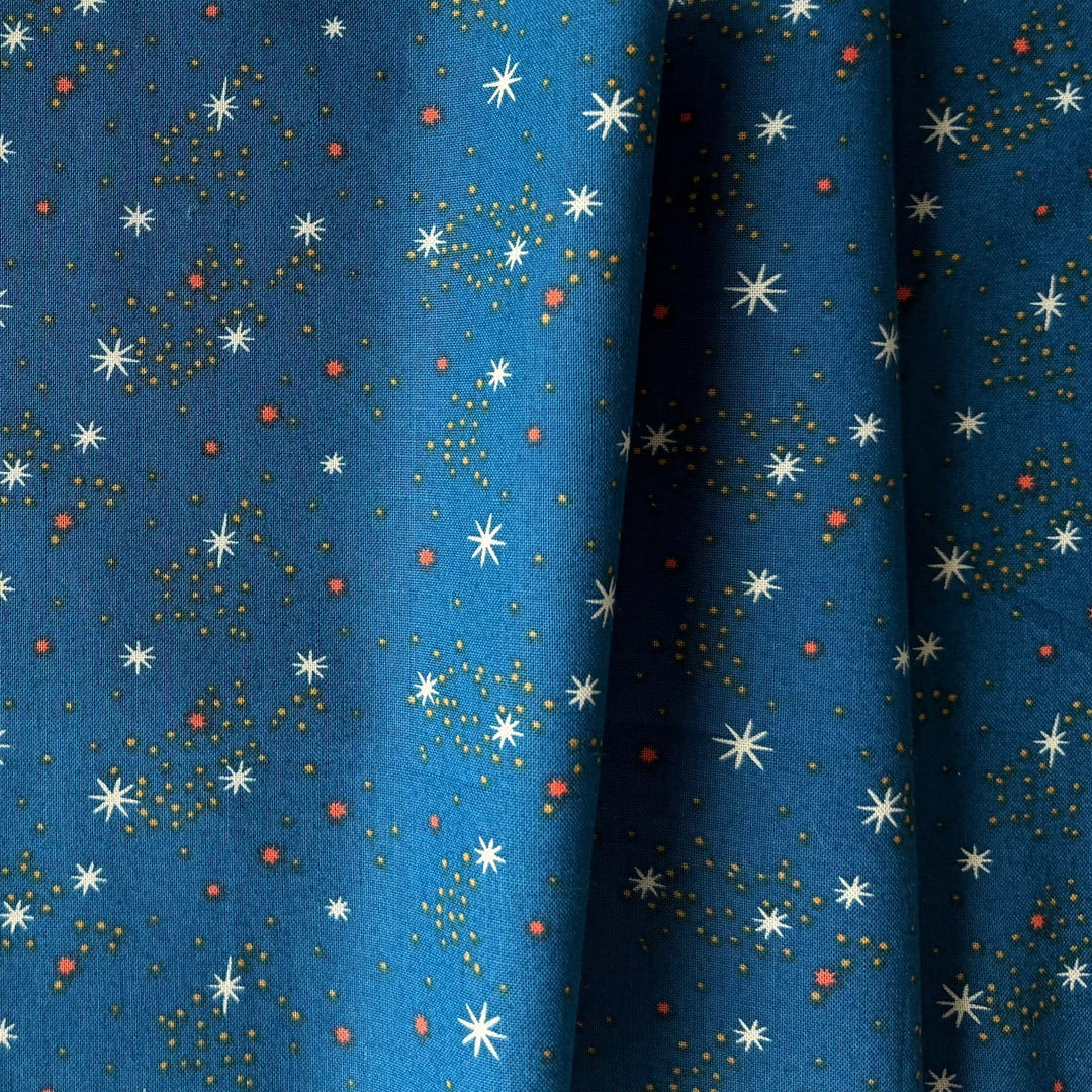 Riverbank Spark Sapphire Quilting Cotton (Made in Japan)