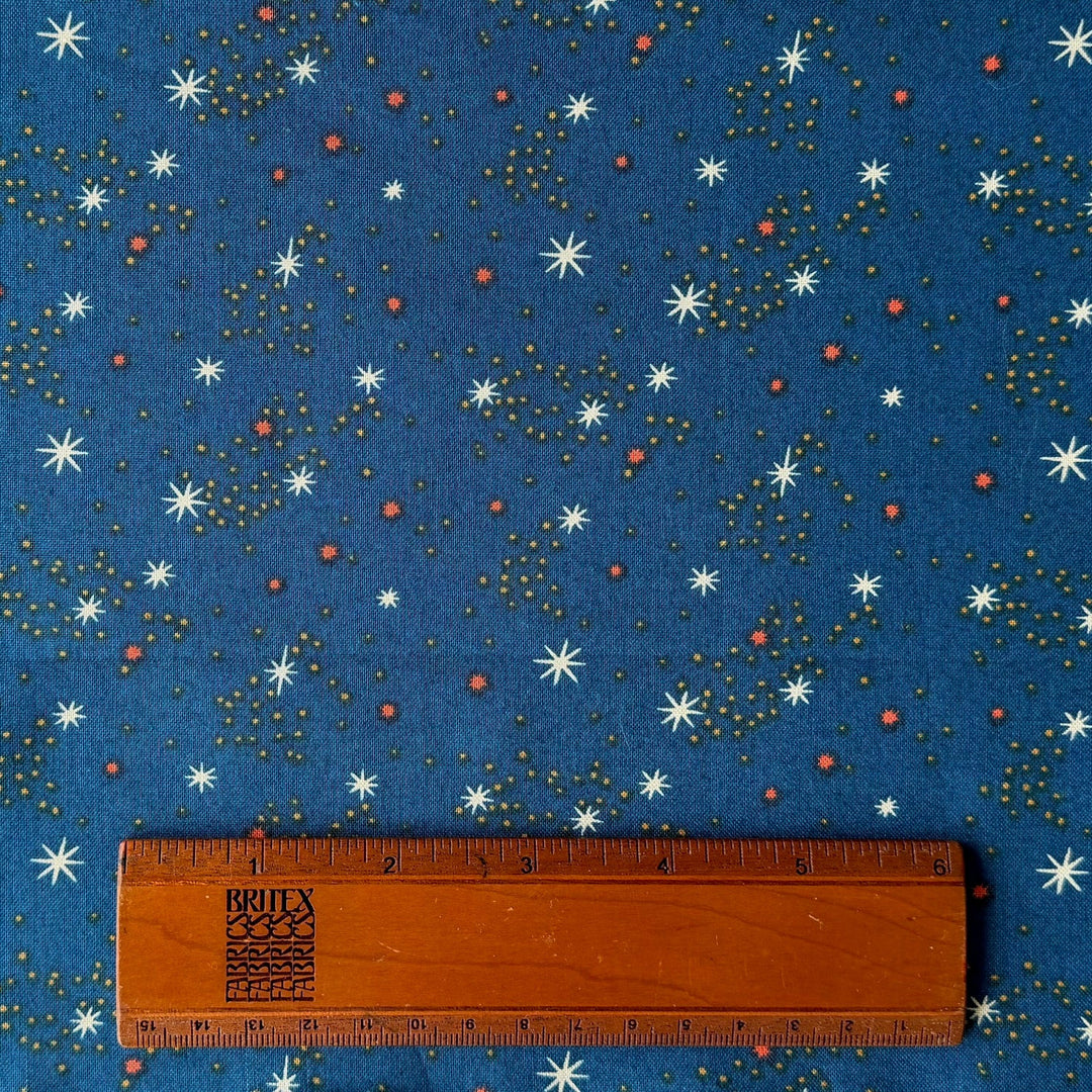 Riverbank Spark Sapphire Quilting Cotton (Made in Japan)