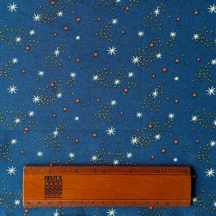 Riverbank Spark Sapphire Quilting Cotton (Made in Japan)