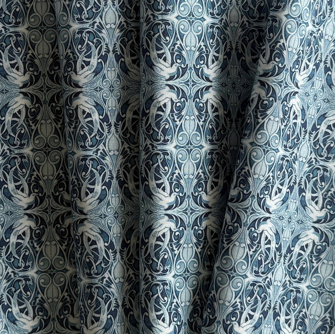 Valerie Blue Liberty of London Tana Cotton Lawn (Made in Italy)