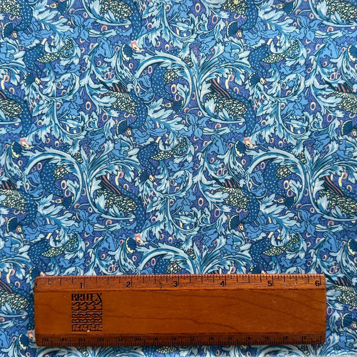 Eden’s Awakening Blue Liberty of London Tana Cotton Lawn (Made in Italy)