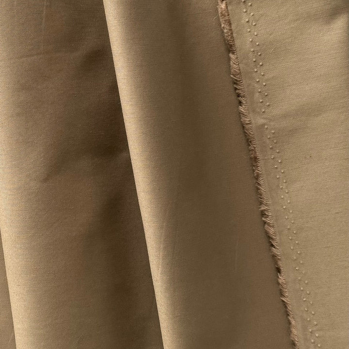 Water-Resistant Buckskin Cotton Blend Twill (Made in Japan)
