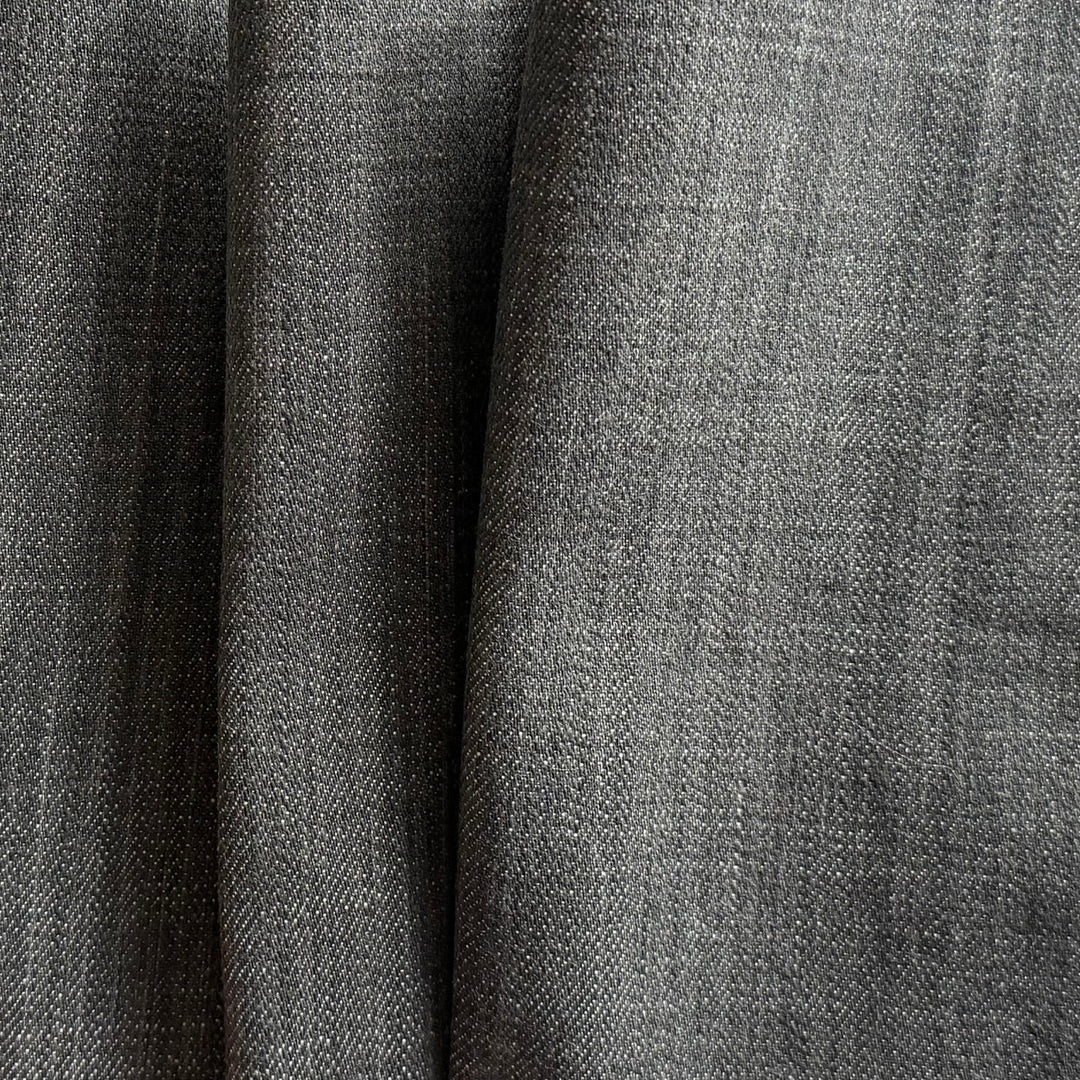 Heavier-Weight Off-Black Selvedged Cotton Denim (Made in Japan)