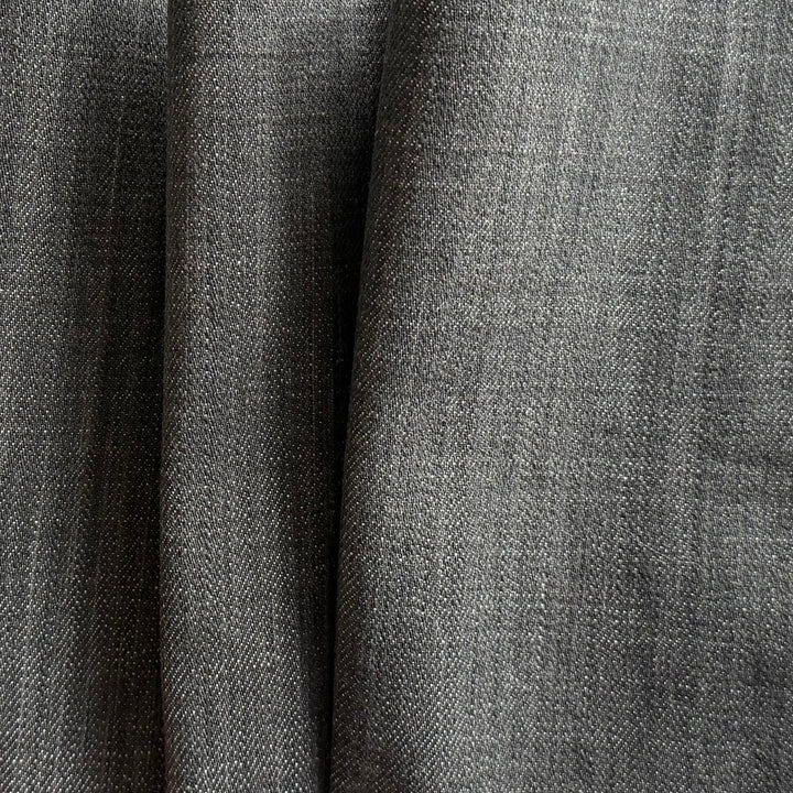 Heavier-Weight Off-Black Selvedged Cotton Denim (Made in Japan)