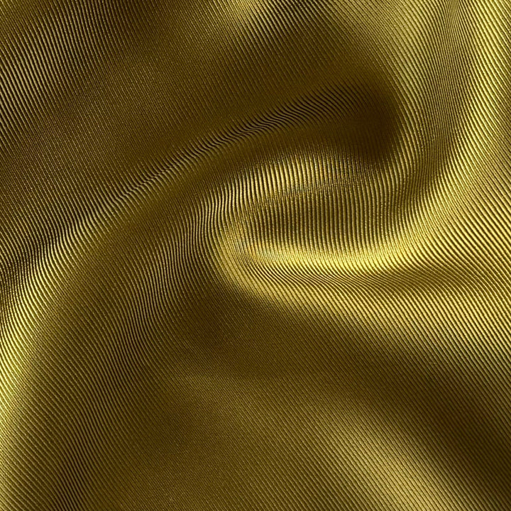 Light to Mid-Weight Citrine Silk Twill (Made in Italy)