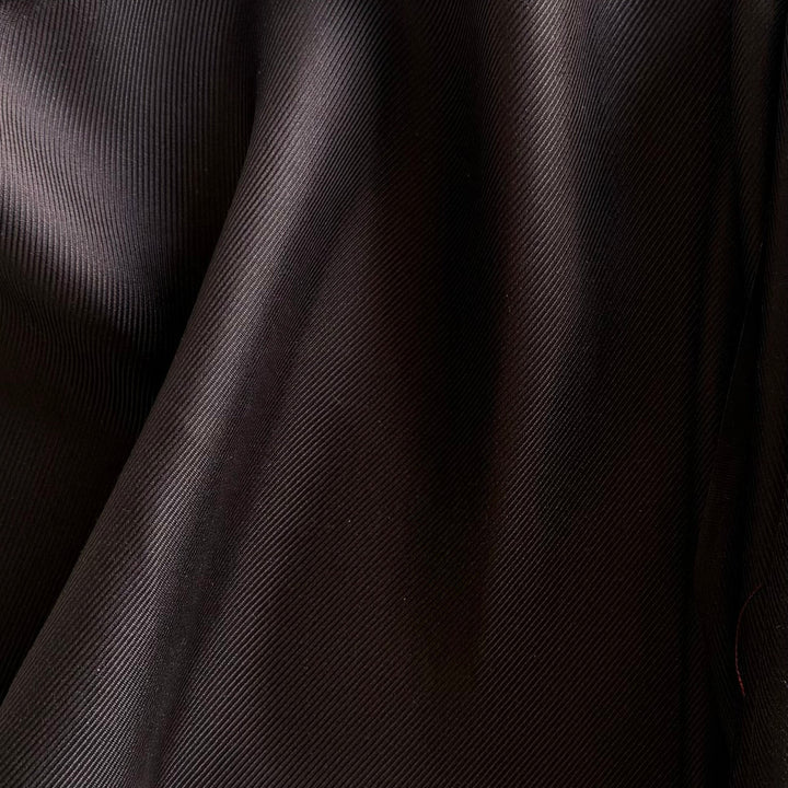 Mid-Weight Le Chocolat Silk Twill (Made in Italy)