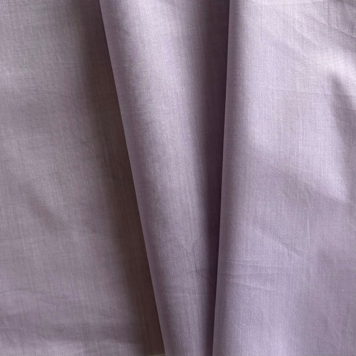 High-End Lavender Mist Cotton Lawn (Made in Switzerland)