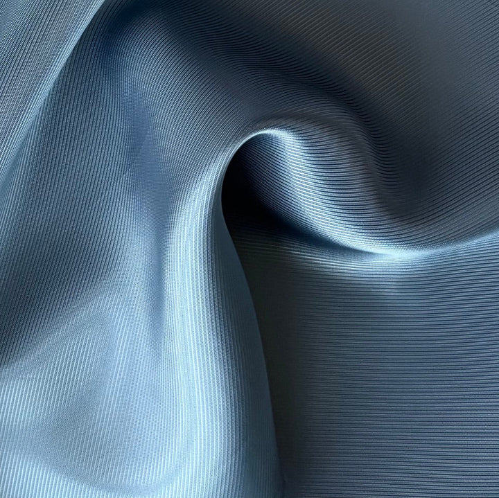 Horizon Blue Cupro Rayon Bemberg Twill Lining (Made in Italy)