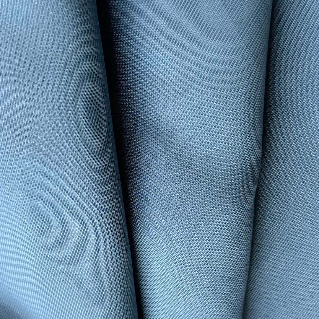 Horizon Blue Cupro Rayon Bemberg Twill Lining (Made in Italy)