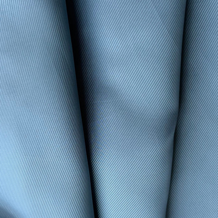 Horizon Blue Cupro Rayon Bemberg Twill Lining (Made in Italy)