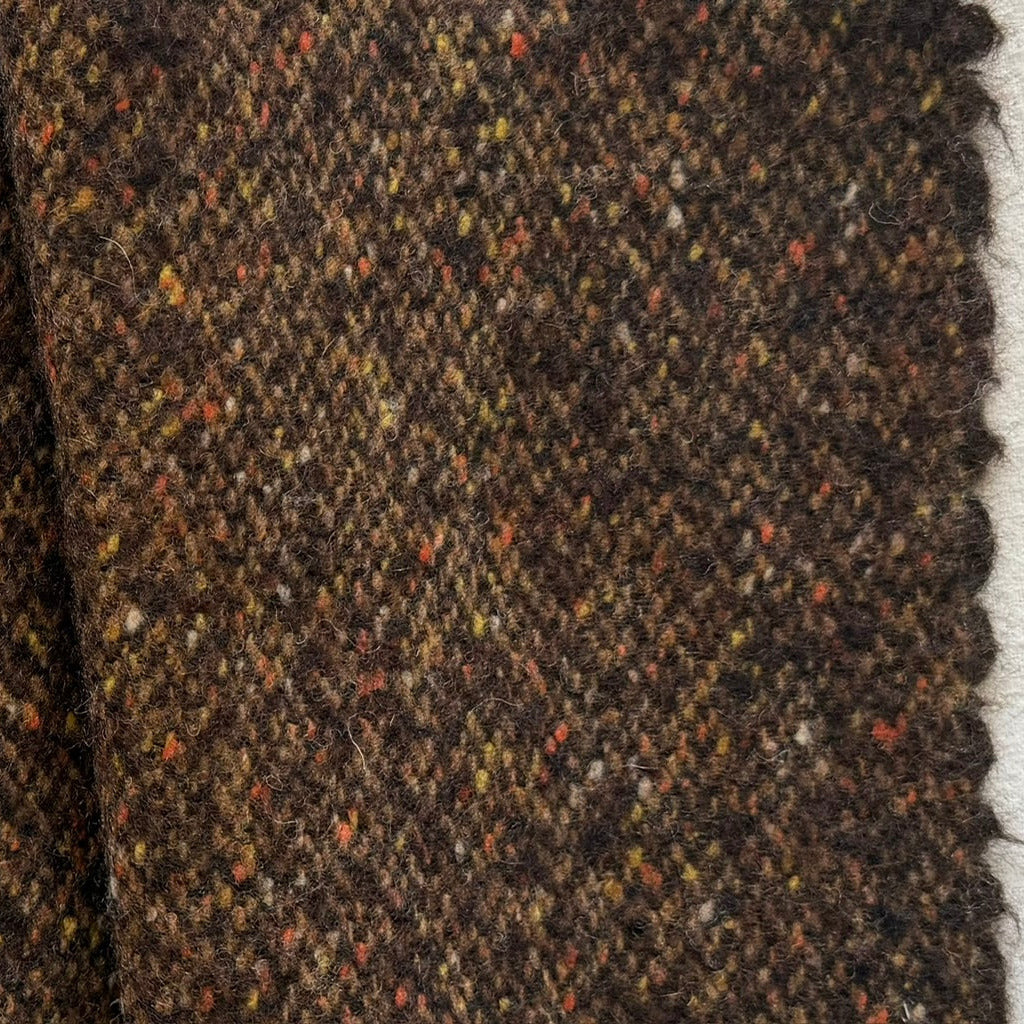 Moessner Heavy to Mid-Weight Autumn Leaves Wool Tweed (Made in Italy)