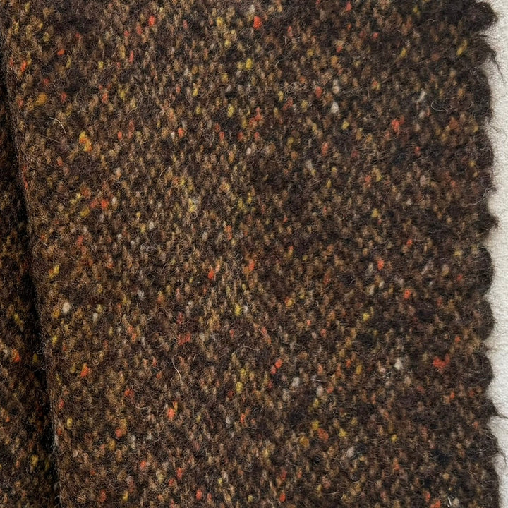 Moessner Heavy to Mid-Weight Autumn Leaves Wool Tweed (Made in Italy)