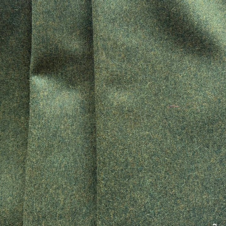 Moessner Luxurious Piney Grove Virgin Wool & Alpaca Flannel Coating (Made in Italy)