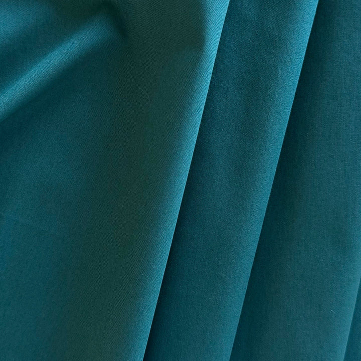 Albiate Mid-Weight Seaside Teal Cotton (Made in Italy)