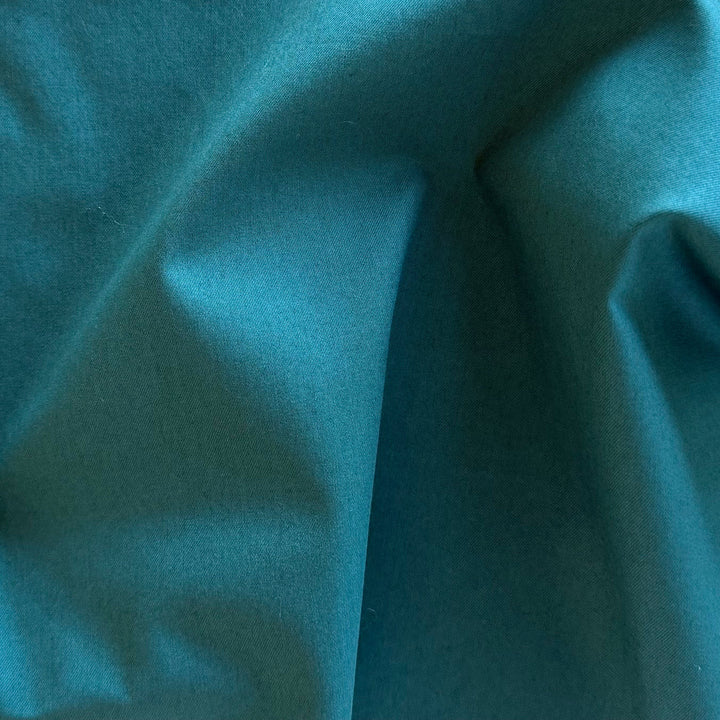 Albiate Mid-Weight Seaside Teal Cotton (Made in Italy)
