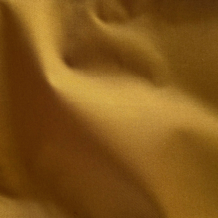 Mid to Heavy-Weight Autumn Ochre Cotton Twill (Made in Italy)