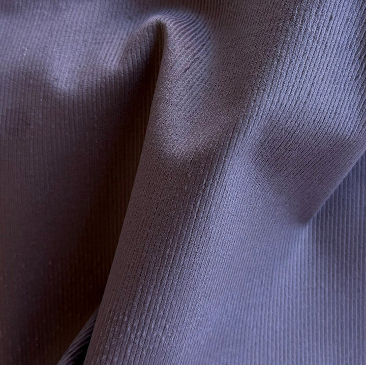 Lavender Meadows Stretch Pinwale Cotton Corduroy (Made in Italy)