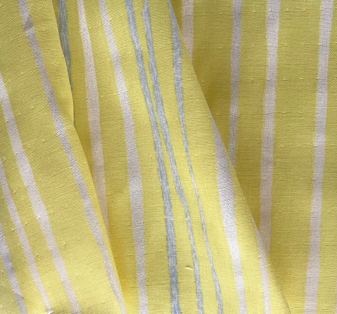 Nani Iro Saaaa Saa Lemon Cotton Double-Gauze (Made in Japan)