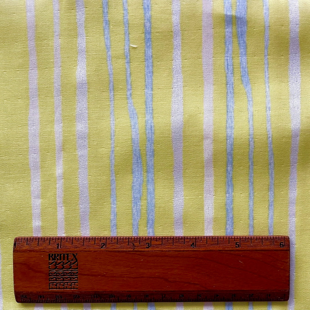 Nani Iro Saaaa Saa Lemon Cotton Double-Gauze (Made in Japan)