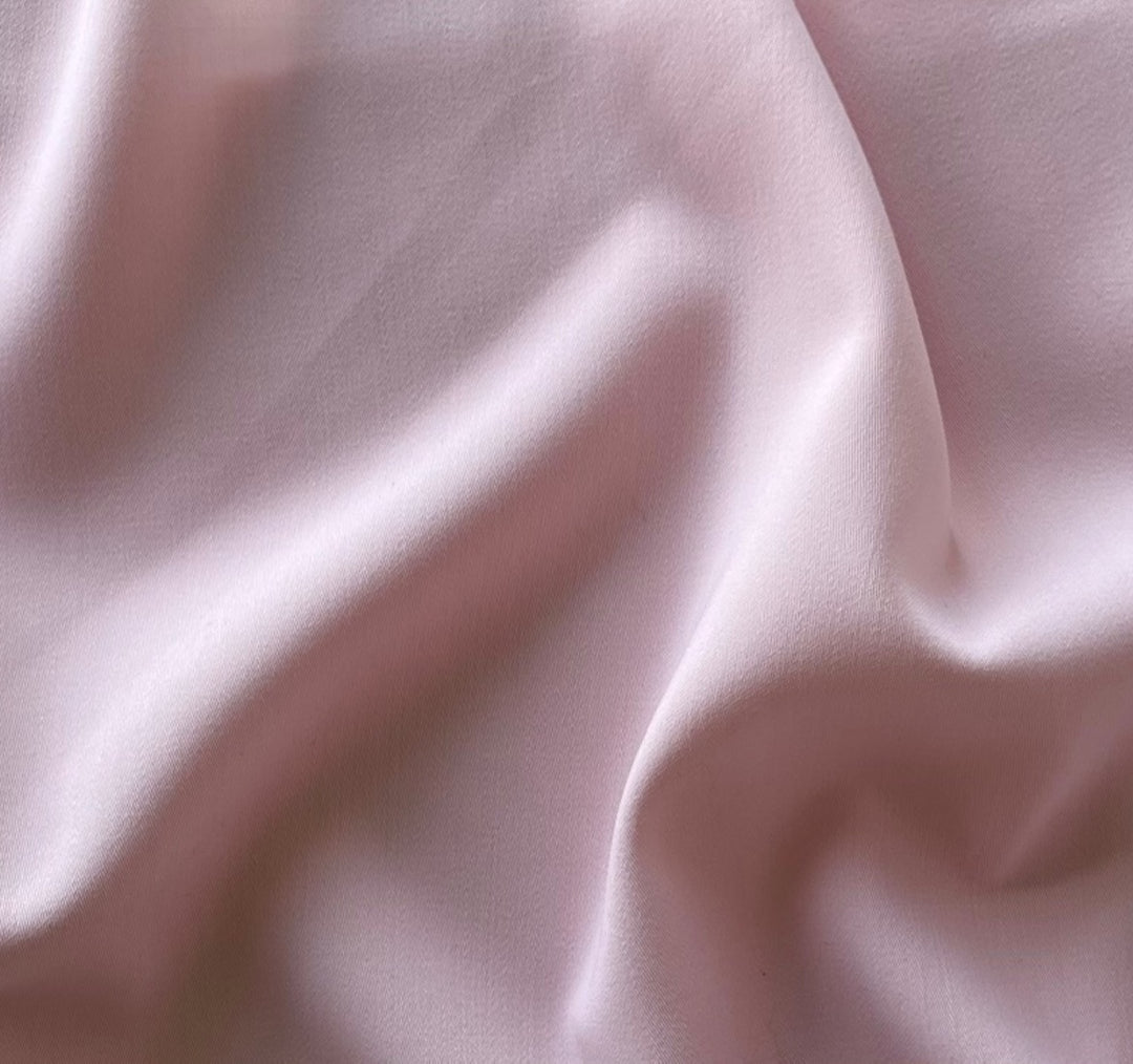 Lighter-Weight Rose Petal Wool Twill (Made in Italy)