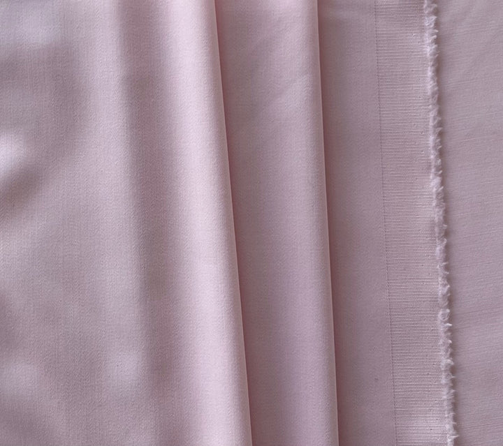 Lighter-Weight Rose Petal Wool Twill (Made in Italy)