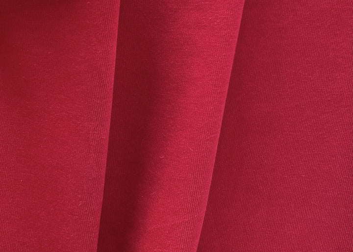 Mid-Weight Cherry Smash Cotton Knit (Made in  Italy)