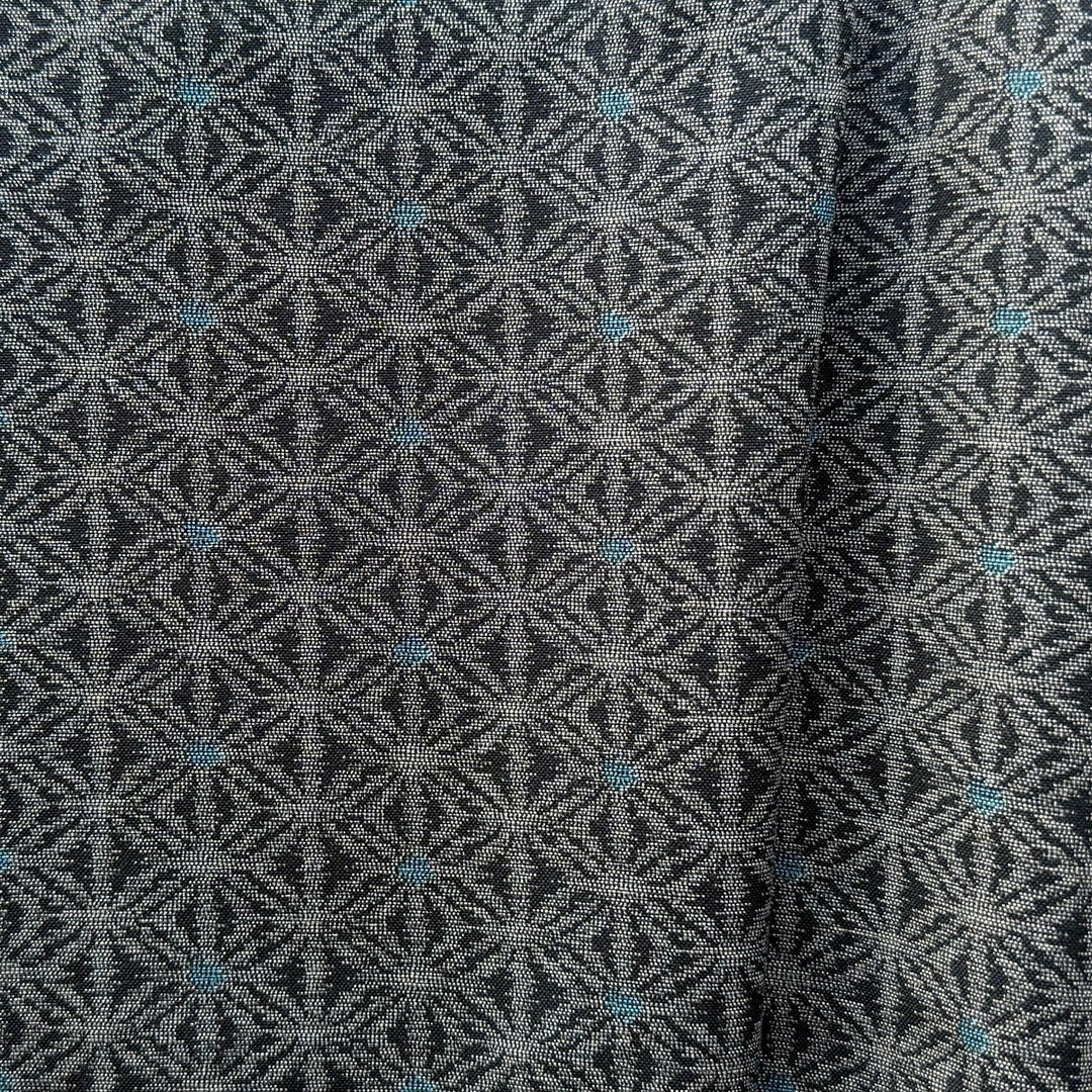 Kasuri Midnight Navy All-Over Ikat Quilting Cotton (Made in Japan)