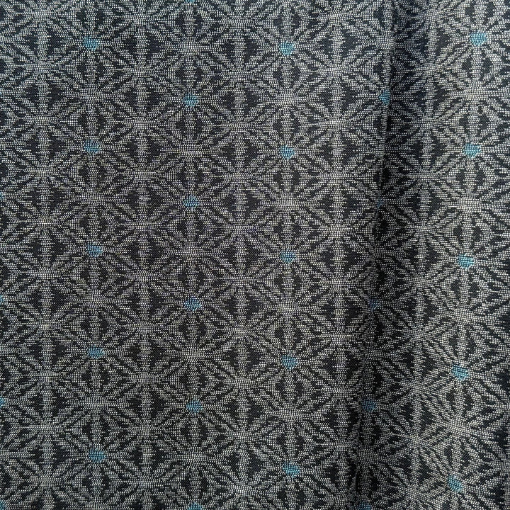 Kasuri Midnight Navy All-Over Ikat Quilting Cotton (Made in Japan)