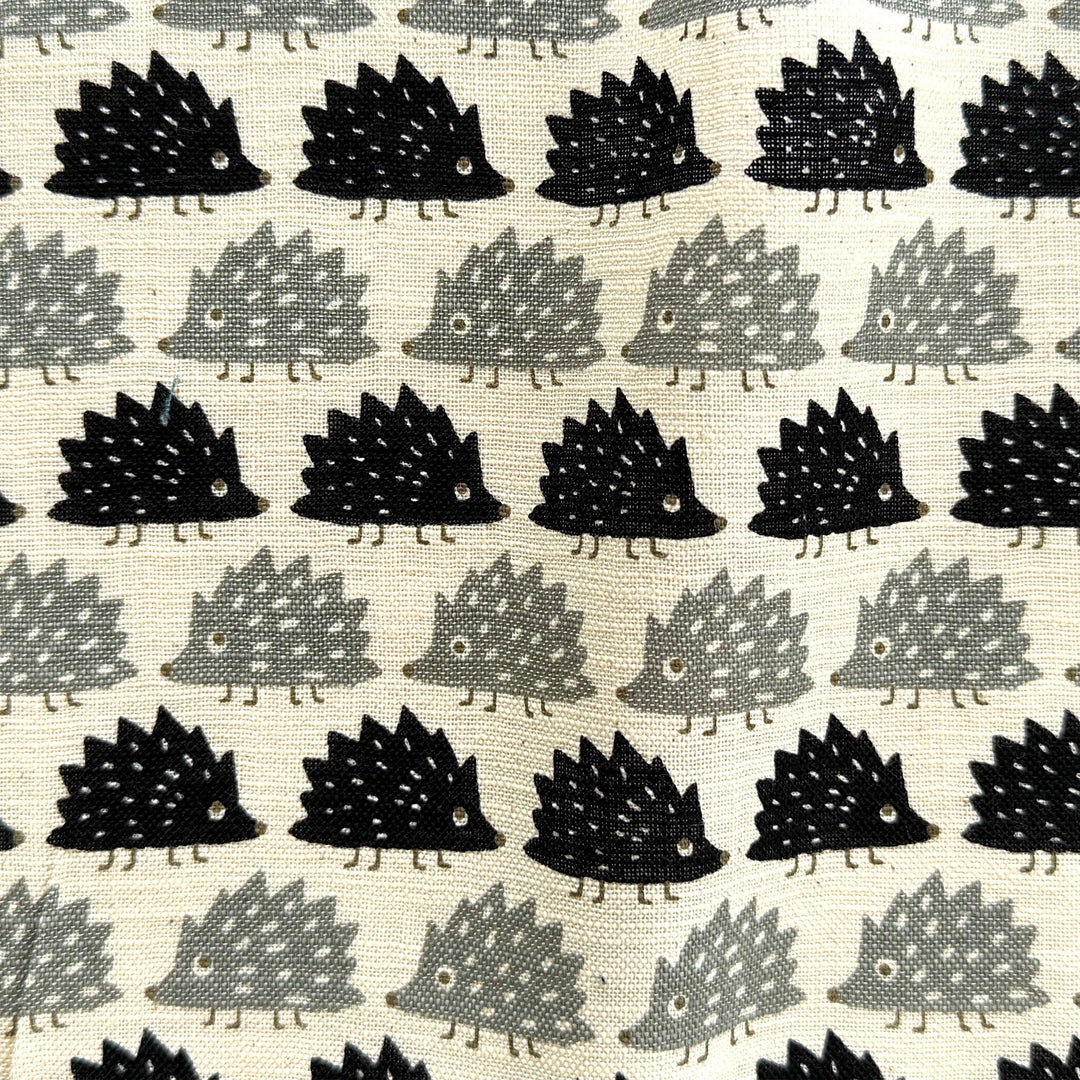 Marching Hedgehogs Quilting Cotton (Made in Japan)