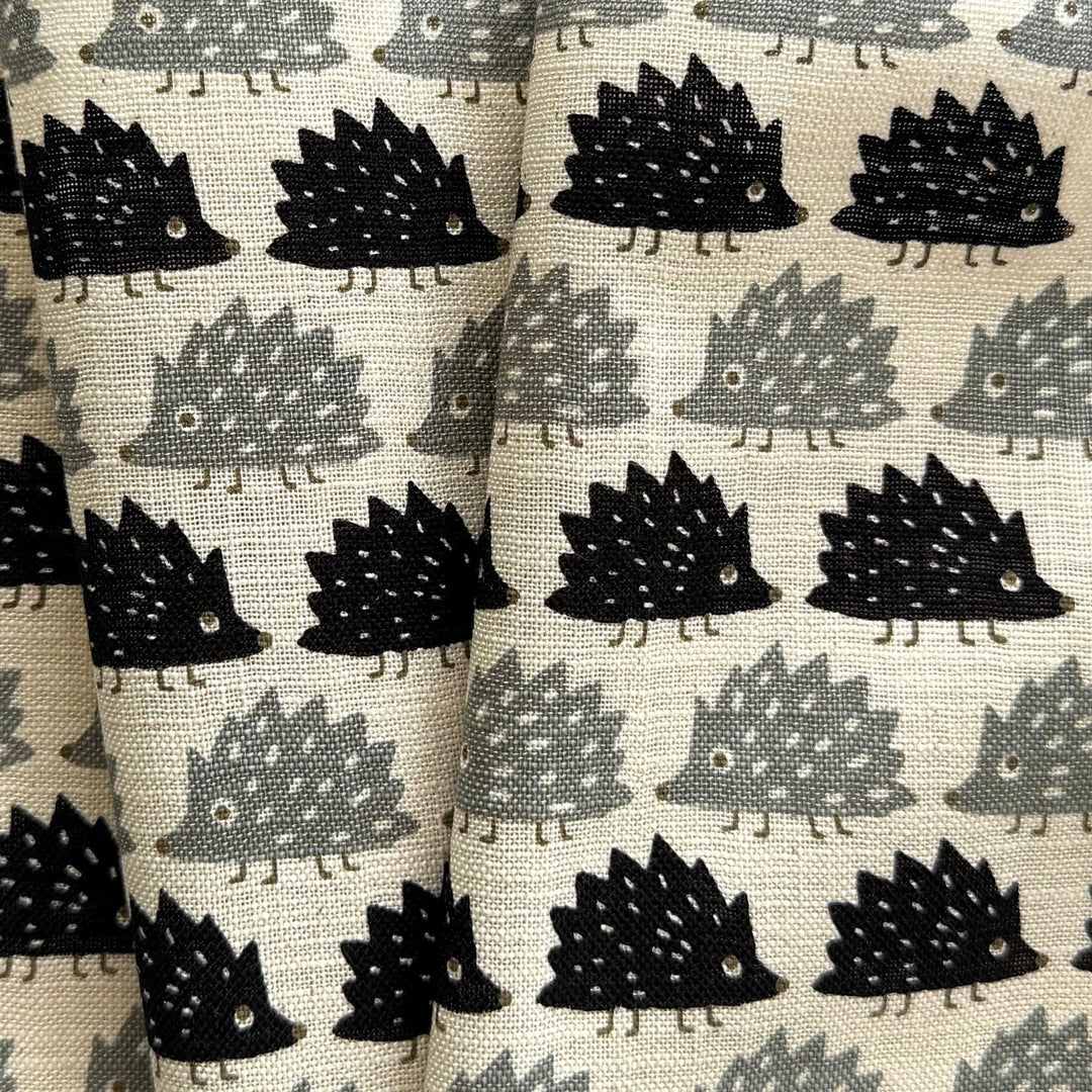 Marching Hedgehogs Quilting Cotton (Made in Japan)