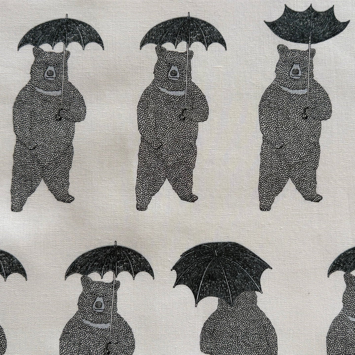 Bear-able Weather Lighter Weight Cotton & Linen Canvas (Made in Japan)