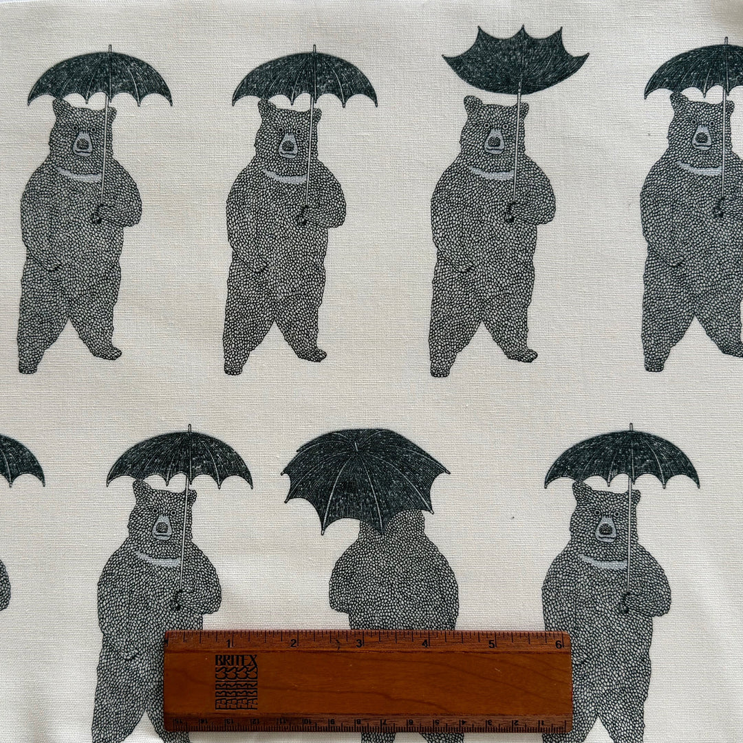 Bear-able Weather Lighter Weight Cotton & Linen Canvas (Made in Japan)