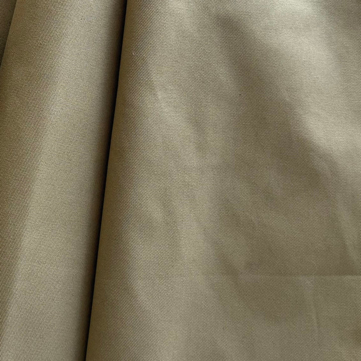 Pant-Weight Classic Khaki Cotton Twill (Made in Italy)