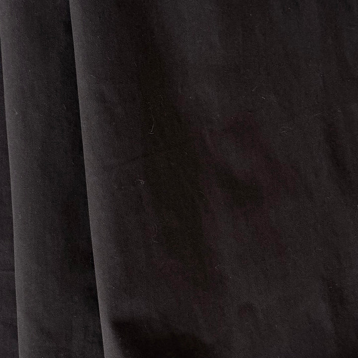 Mid-Weight Bittersweet Chocolate Brown Cotton Twill (Made in Italy)