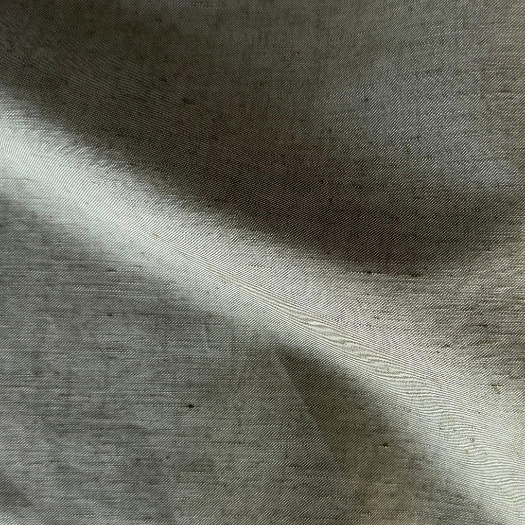 Legguino Elegant Heathered Soft Olive Linen Blend (Made in Italy)