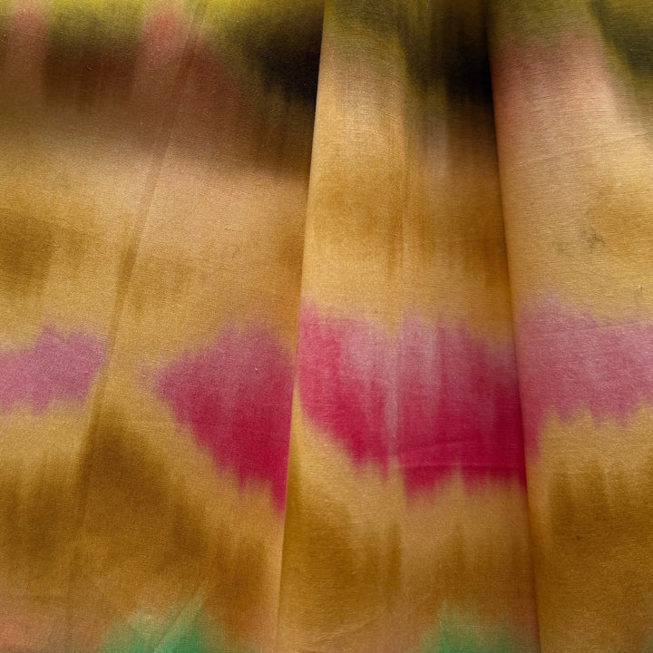 NY Designer Sunrise Ikat Cotton Lawn