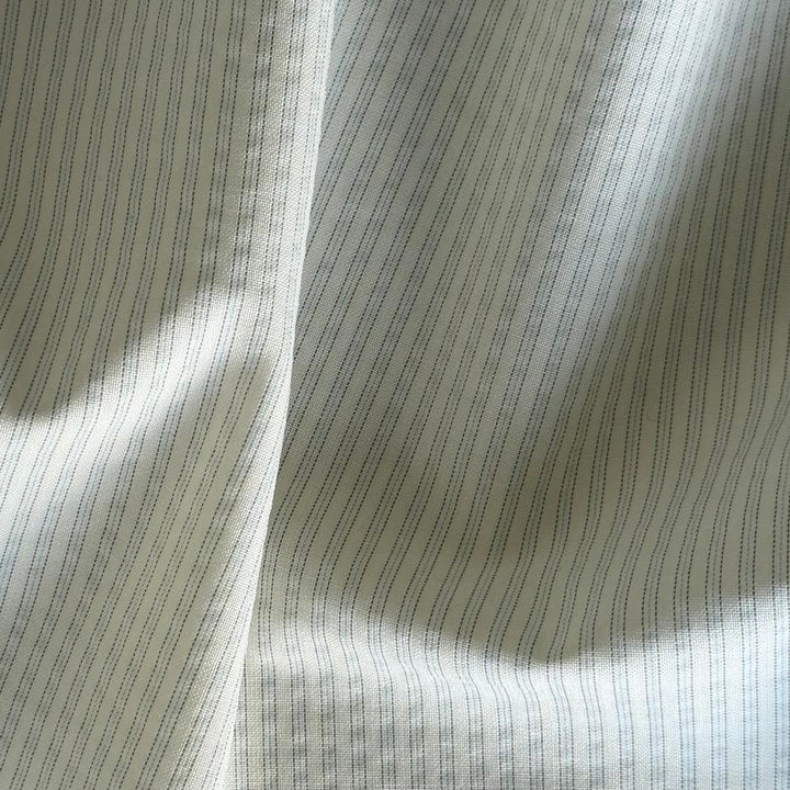 Solbiati Lighter-Weight Neutral Stretch Silk Seersucker (Made in Italy)