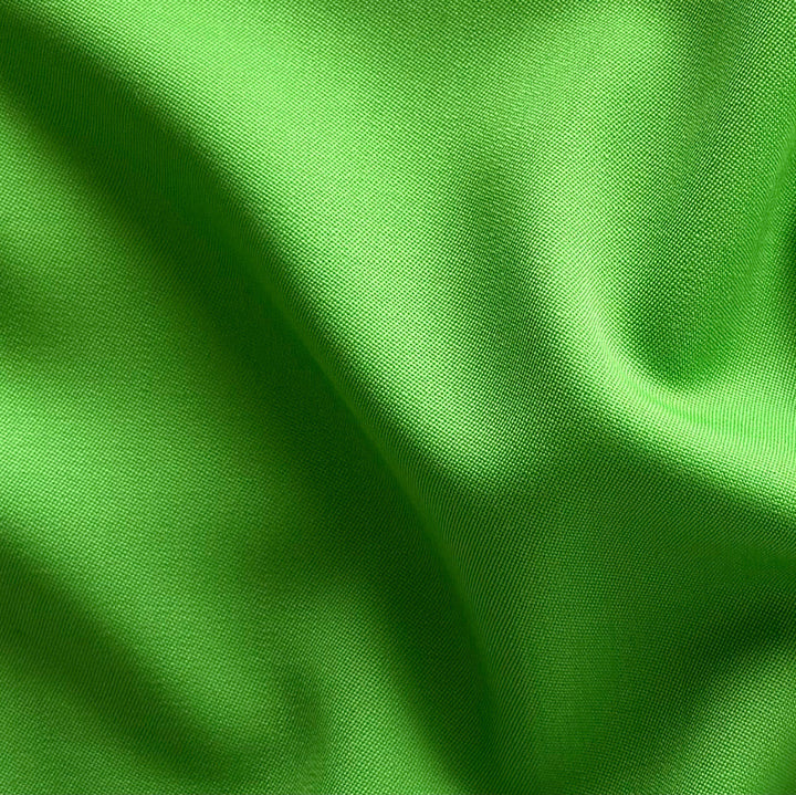 Mid-Weight Fresh Grass Green Wool Gabardine (Made in Italy)