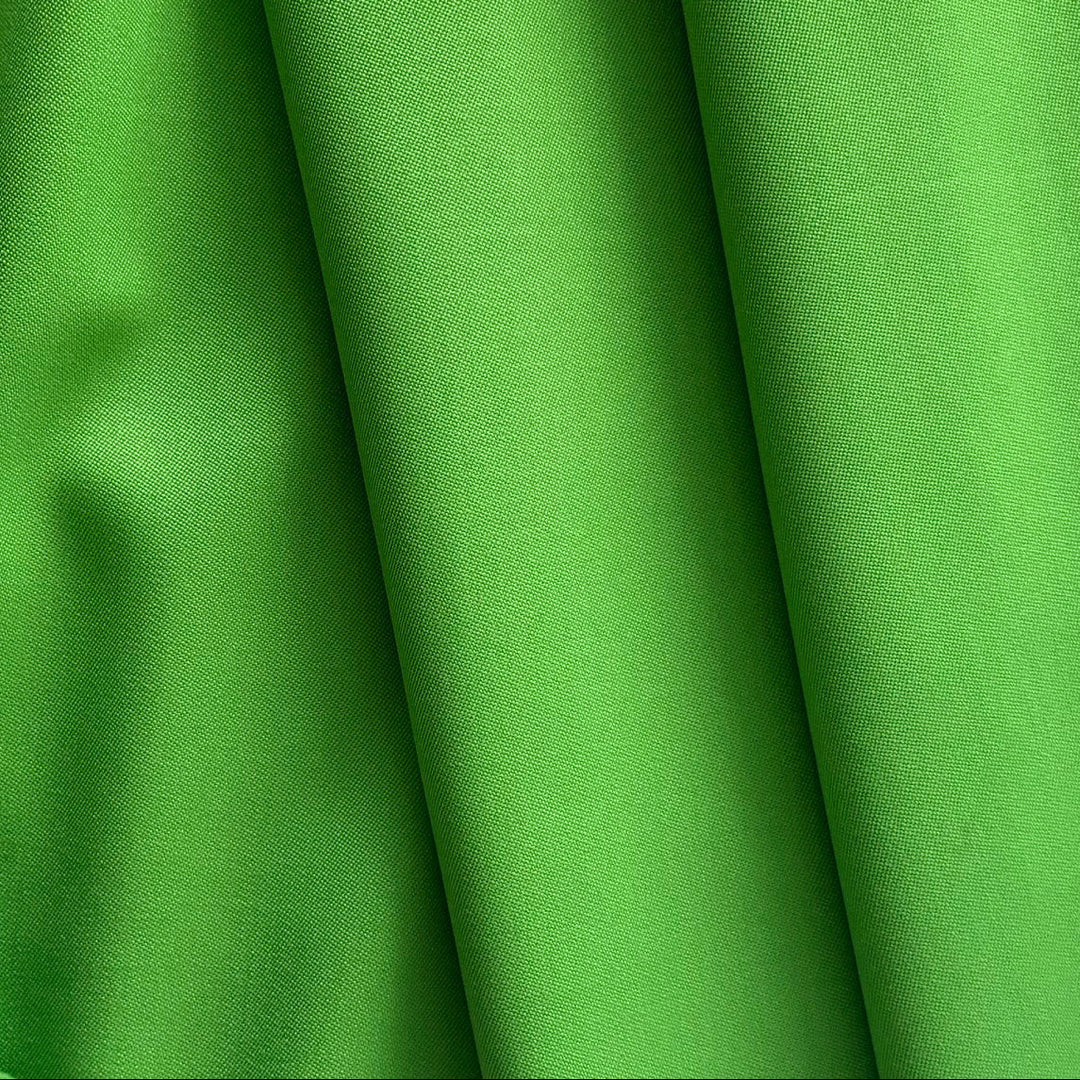 Mid-Weight Fresh Grass Green Wool Gabardine (Made in Italy)