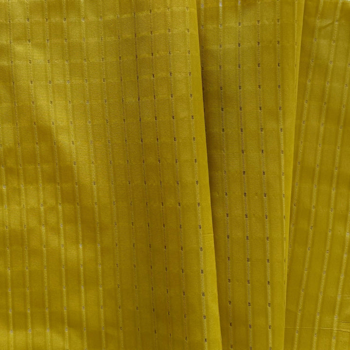 Munsell Yellow Tone-on-Tone Textured Crisp Polyester Taffeta