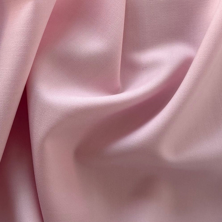 Mid-Weight Garden Rose Wool Gabardine (Made in Italy)