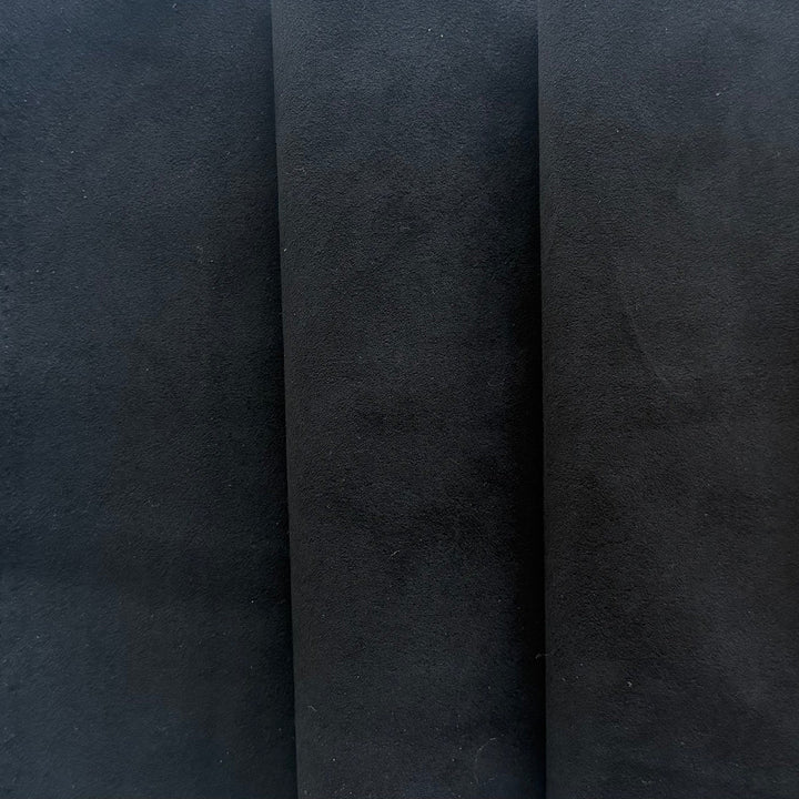 Mid-Weight Black Upholstery Ultra Suede (Made in Japan)