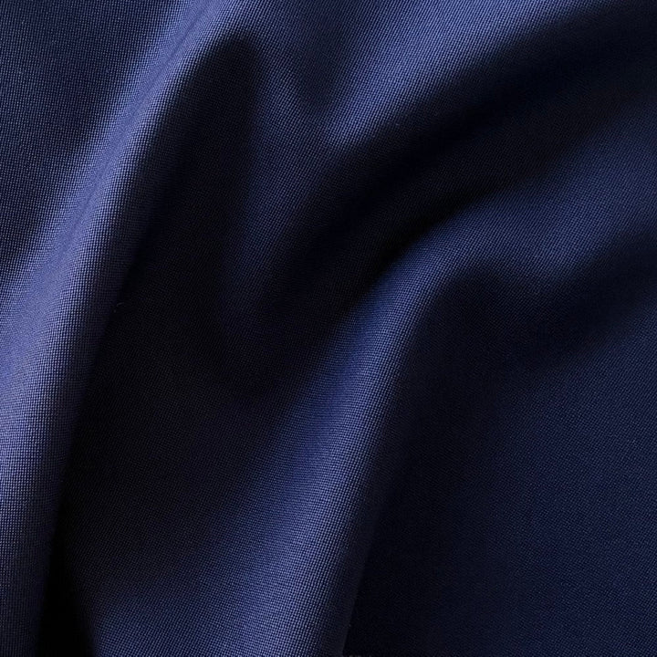 Mid-Weight Cool Sapphire Blue Wool Gabardine (Made in Italy)
