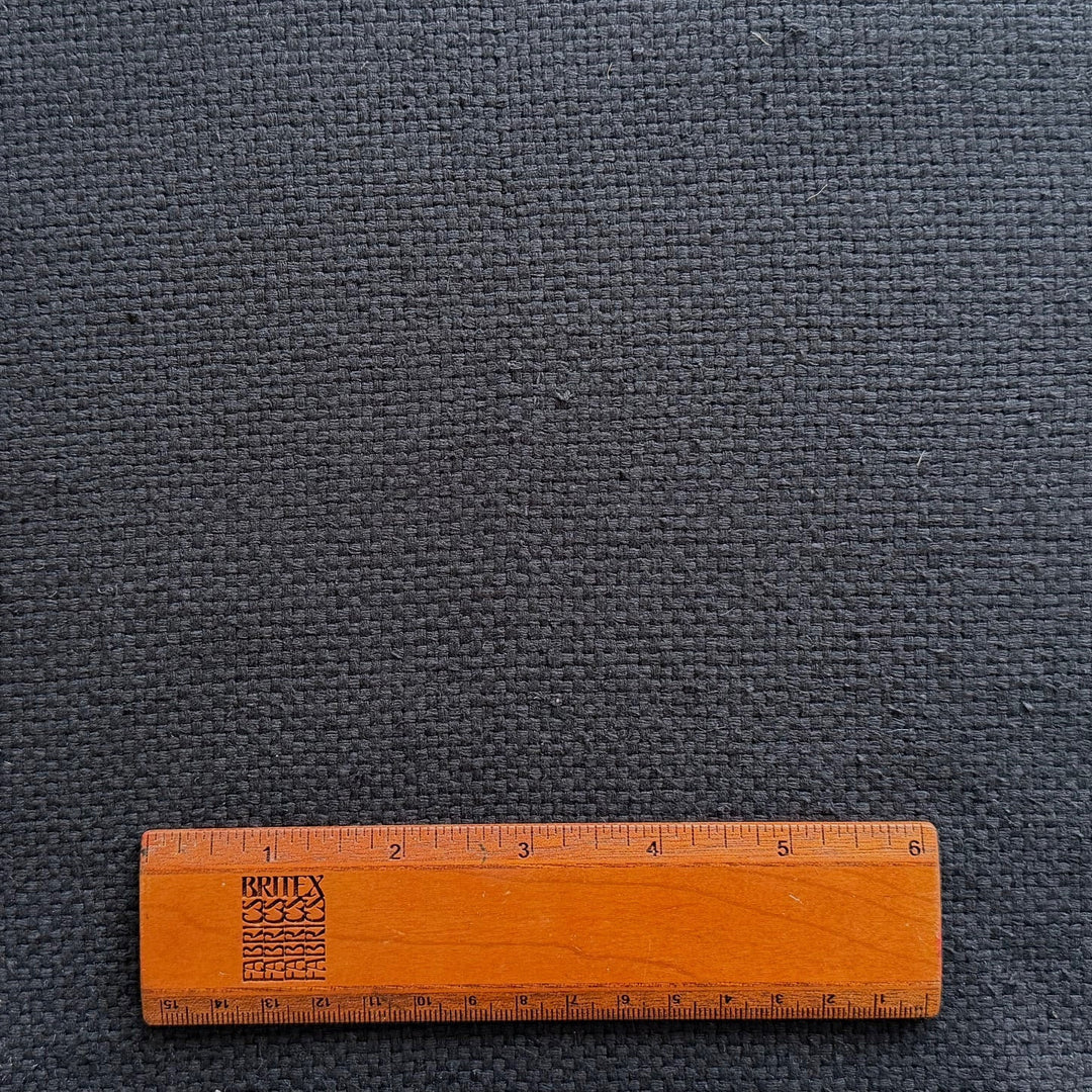 Sophisticated Black Raw Silk Suiting (Made in Italy)