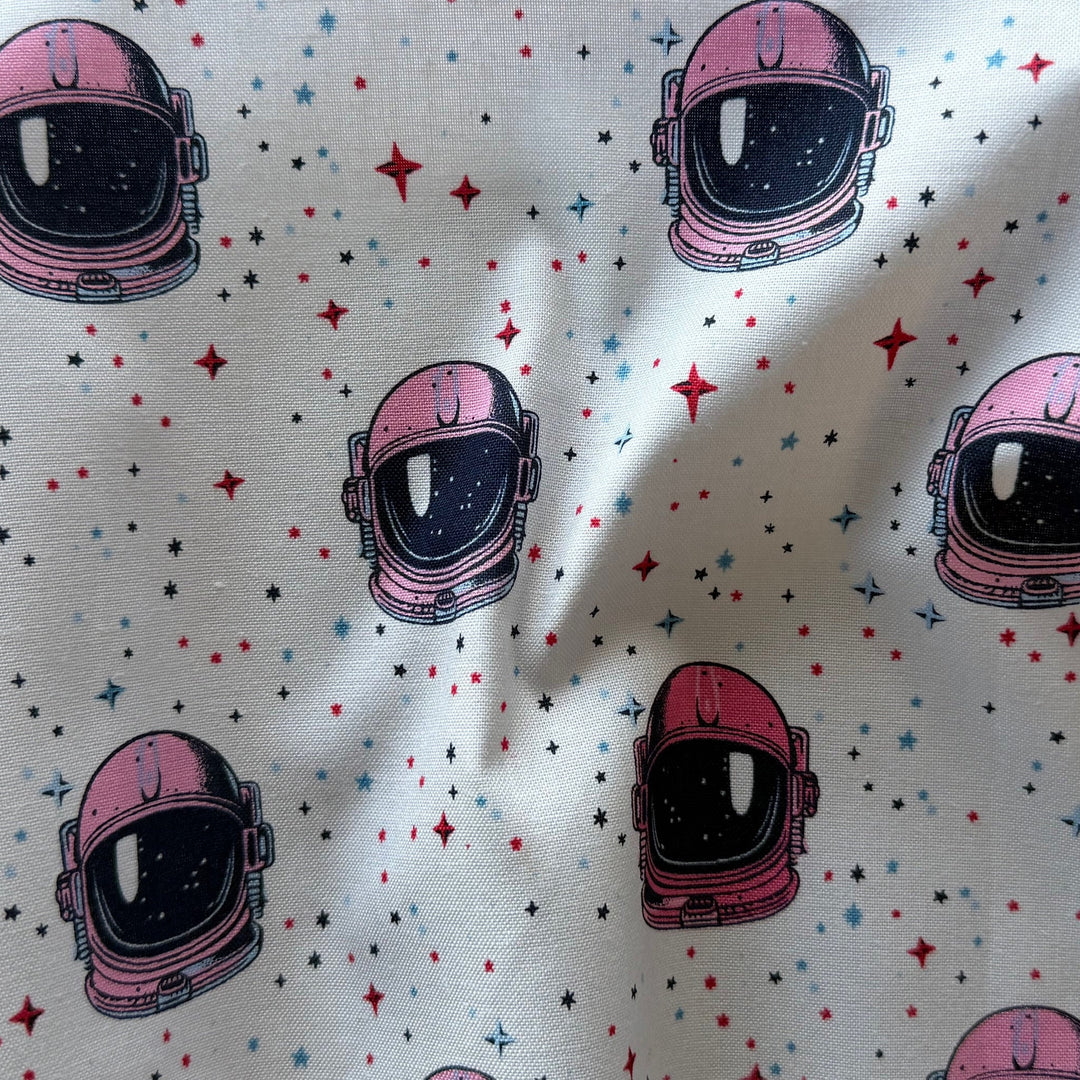 Reflections Of Space Cupcake Pink Quilting Cotton (Made in Japan)