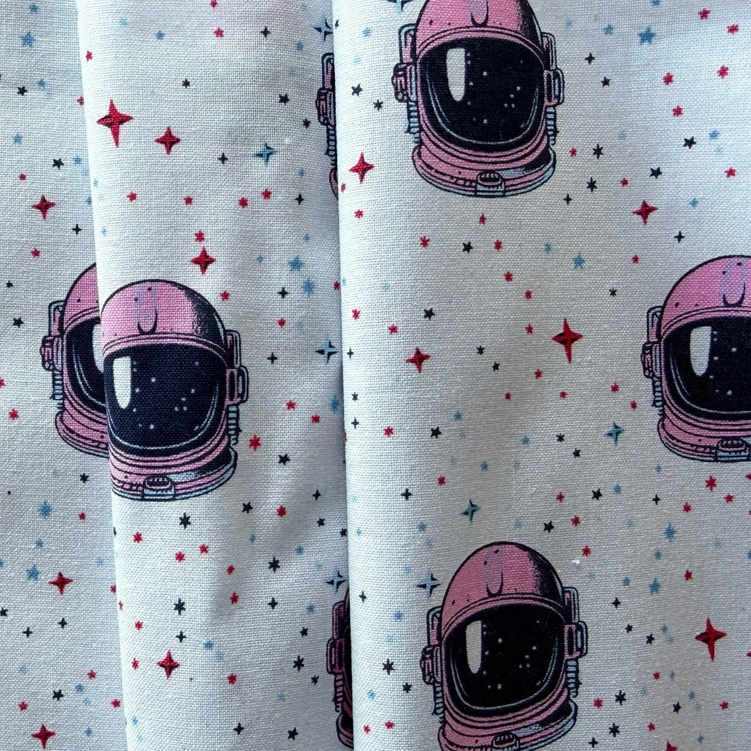 Reflections Of Space Cupcake Pink Quilting Cotton (Made in Japan)