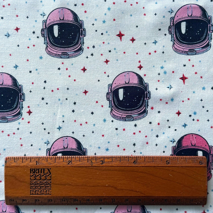 Reflections Of Space Cupcake Pink Quilting Cotton (Made in Japan)