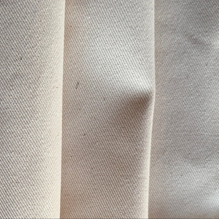 Mid-Weight Natural 12 oz Cotton Twill (Made in USA)