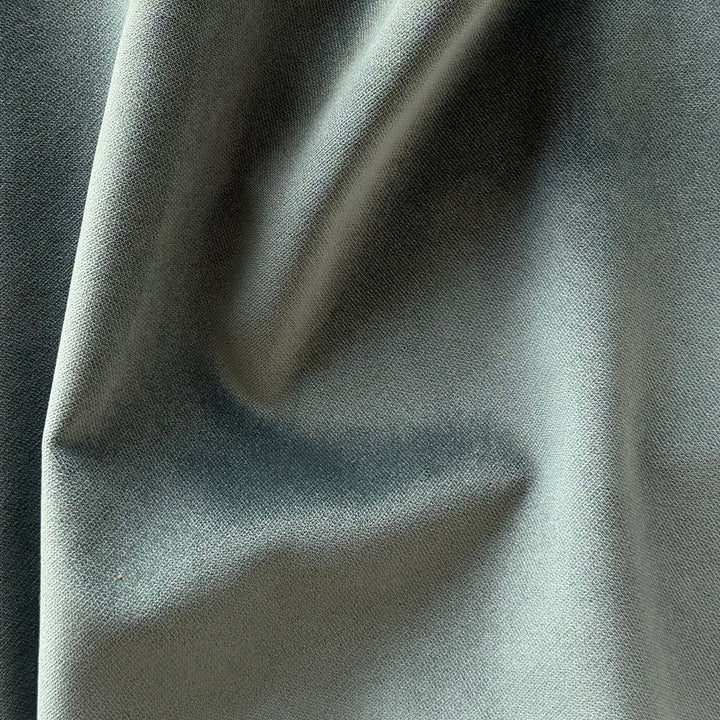 High-End Artichoke Green Fire Retardant Polyester Velvet (Made in Italy)